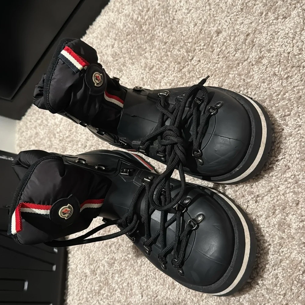 Moncler ULTRALIGHT Rubber Boots Size 44 (10.5-11) - Picture 8 of 9